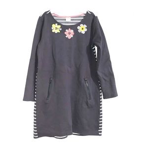 Girls gray long sleeve dress (warm material)